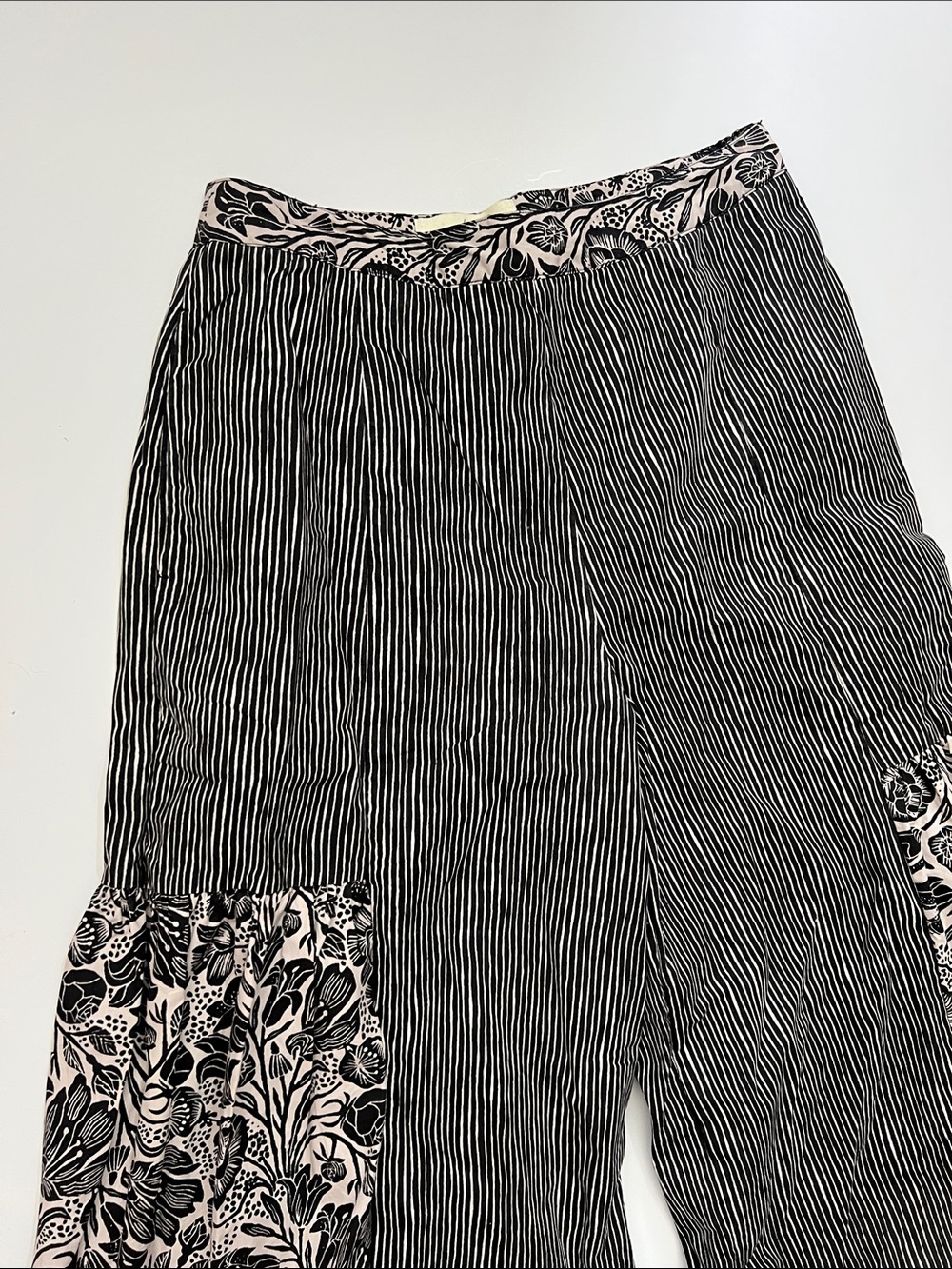 Anthropologie Bloomingprint Wide Leg Pants - Picture 5 of 7
